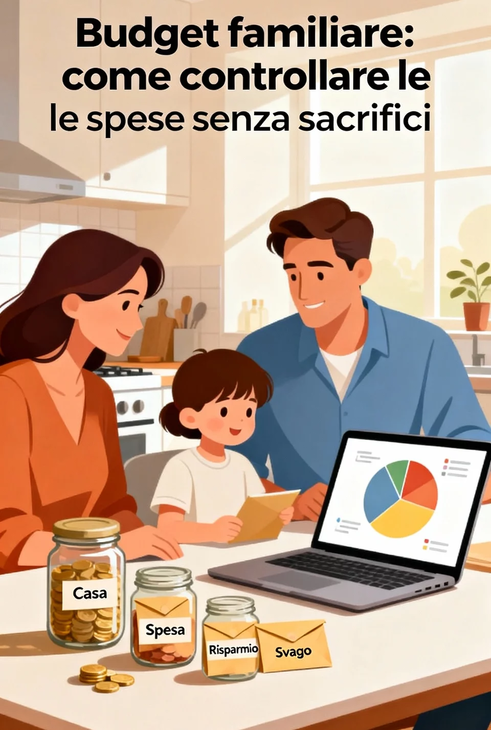 Budget familiare: come controllare le spese senza sacrifici