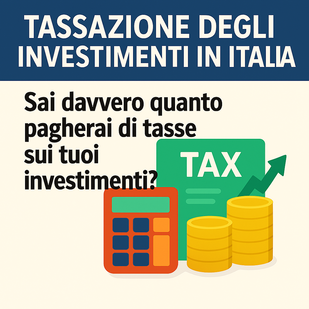 Tassazione degli investimenti in Italia: tutto quello che devi sapere
